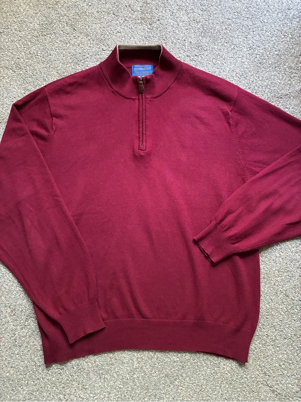 Pendleton Quarter Zip Pullover (M)
